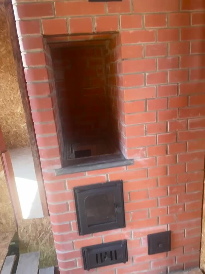 Кладка печи — видео с объекта
