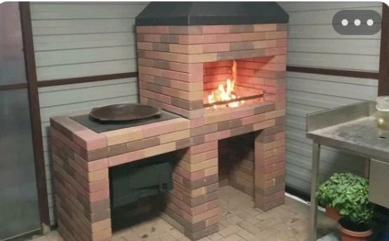 Мангальный комплекс в работе